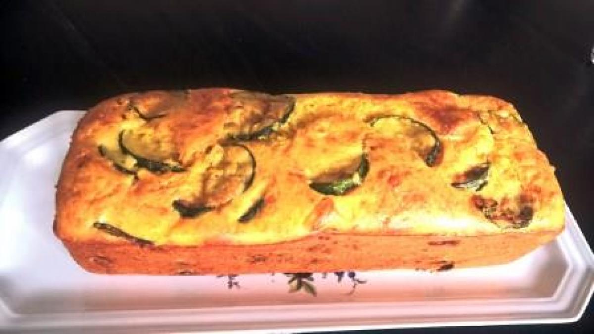 Cake courgettes chèvre