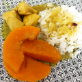 Curry de poulet et butternut